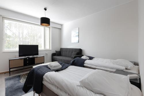 Hotellihuone, Kotimaailma Aparthotel Ankkuri Kotka in Kotka