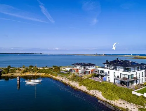 Kugelbake in Kappeln, Deutschland
