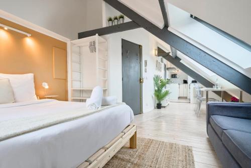 Studio mansardé à deux pas de la Citadelle - Location saisonnière - Lille