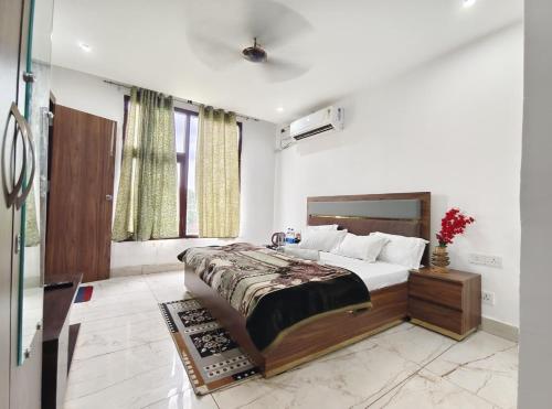 1 double bed