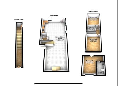 Sunshine three bedrooms Apartment in Insch