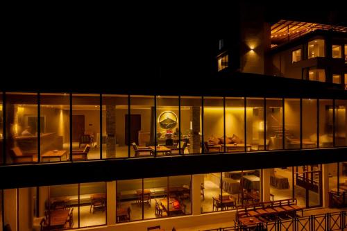 Étterem, Nana Mountain Resort Mt. Annapurna View in Dhital