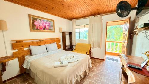 1 double bed