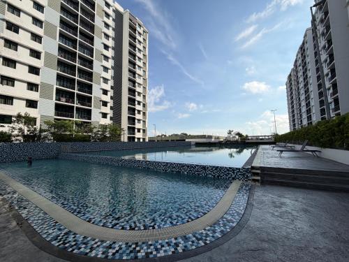 平方米2臥室獨立屋 (迪沙魯海濱) - 有2間私人浴室 (Desaru Utama Residence by Book My Stay) in 迪沙魯