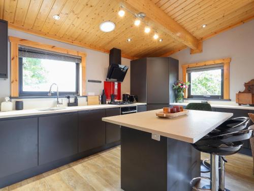 A szálláshely kívülről, Mendip Lodge in Ston Easton