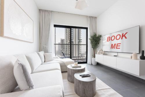 StayShort - Meydan Apartment Sleeps 5 in a Great Location, Дубай
