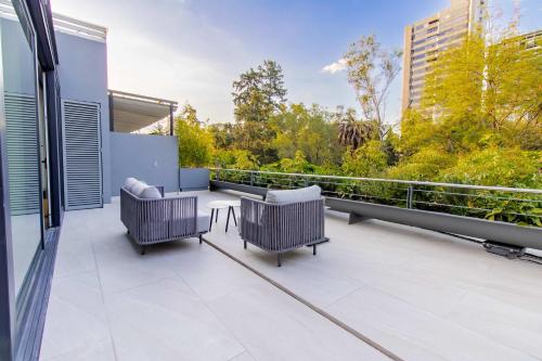 Capitalia Polanco Terrace views Parque Lincoln