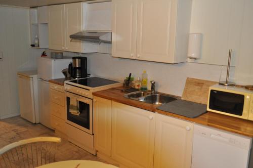 Cocina, FREDNES COSY RETREAT - Everything within short walking distance to city centre - Free private parkin in Porsgrunn