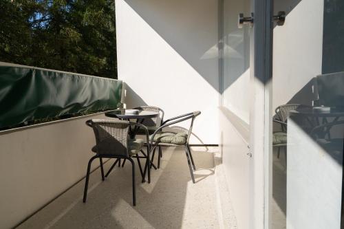 balkon/terras, Ferienpark Sierksdorf App 572 in Sierksdorf