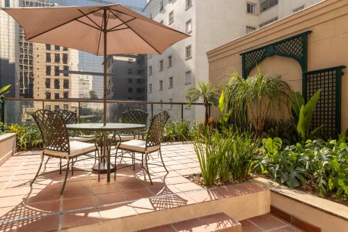 バルコニー/テラス, ロテル ポルトベイ サンパウロ (L'Hotel PortoBay Sao Paulo) in ベーラ ヴィスタ