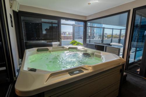 Badestamp, Palladium Business Hotel in Montevideo