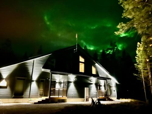 Exterior view, Villa Minna, Brand New Luxury Villa in Yllas, Lapland in Röhkömukka