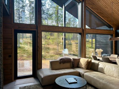 Surrounding environment, Villa Minna, Brand New Luxury Villa in Yllas, Lapland in Röhkömukka