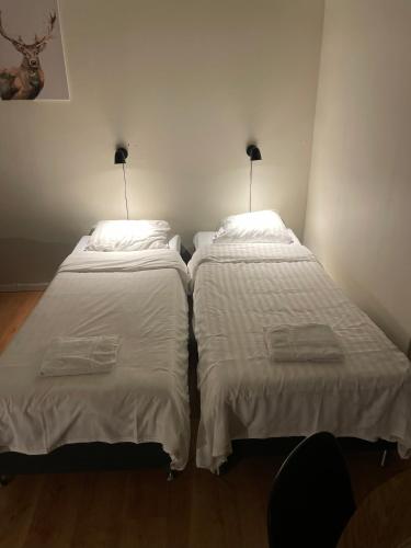 2 twin beds, 6 bunk beds