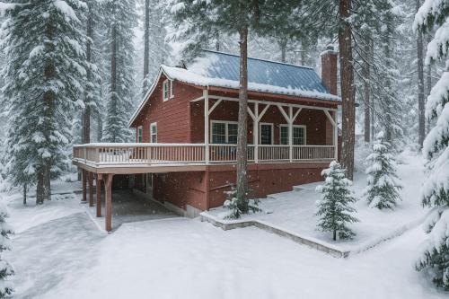 Dogwood Star Rustic-chic Cabin In Shaver Lake