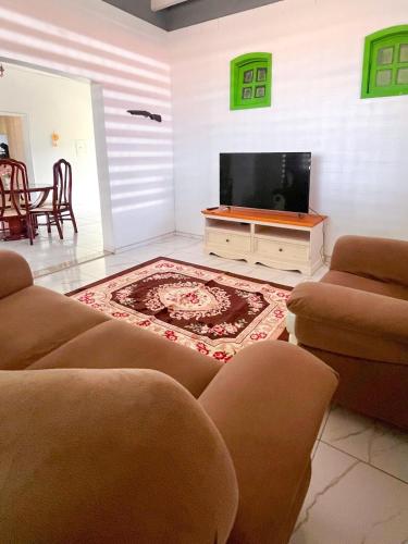 Casa pé na areia próxima a Belém com vista incrível