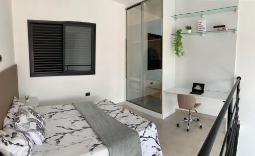 Loft de luxo em Peruíbe, 3 minutos da praia