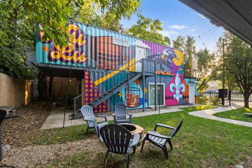 2-Story Shipping Container Retreat Unit #5 & #6 in Louisville, USA
