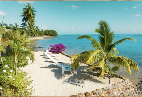 Bungalows vue mer in Hauru