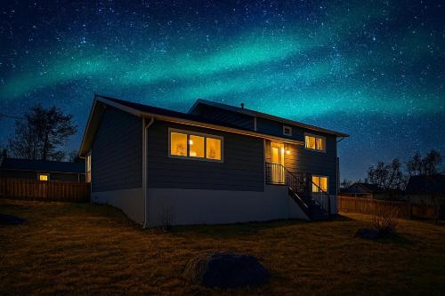 A szálláshely kívülről, Great Northern Escapes - The Managers House in Yellowknife (Északnyugati Területek)