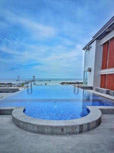 Swimming pool, Horison Resort Antawirya Jepara in Jepara Beach