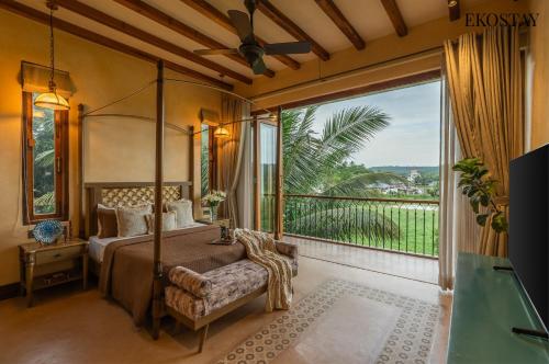 EKOSTAY - Peach Grove Villa - 3kms away from Calangute and Baga Beach, Arpora (foto 6)