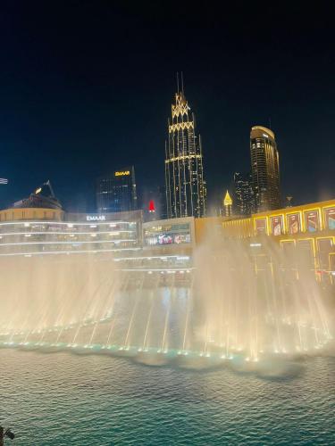 Lavish 1-bedroom apartment with the Burj Khalifa at your doorstep, Dubai