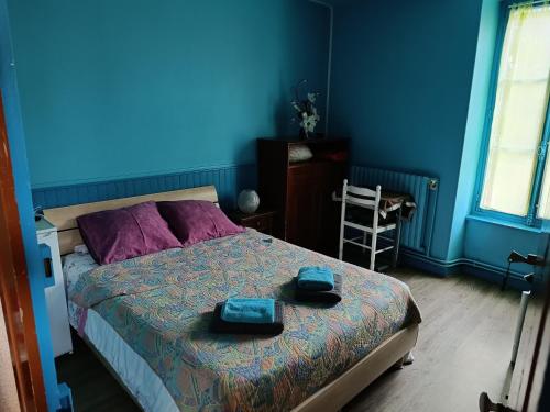 1 double bed