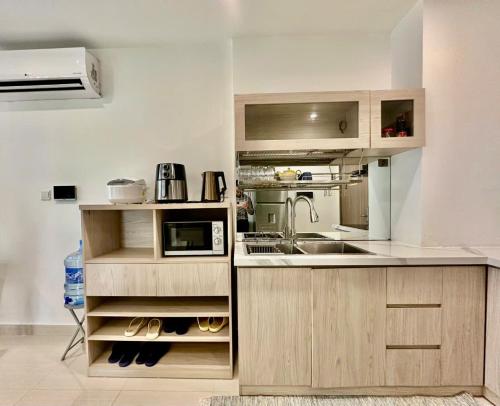 호치민 Shi House -Cozy 2BR, S1001 Beautiful Vinhomes Q9 4성급 싱글룸 부대시설