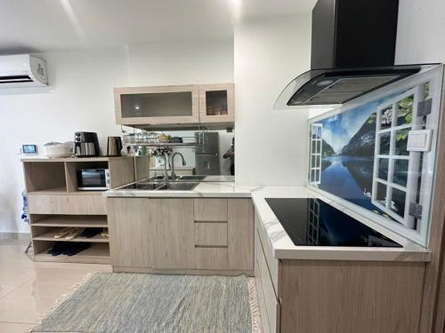 호치민 Shi House -Cozy 2BR, S1001 Beautiful Vinhomes Q9 4성급 싱글룸 전망