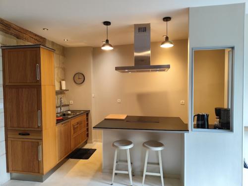 Logis troglodyte cosy & vue sur la Loire in Souzay-Champigny
