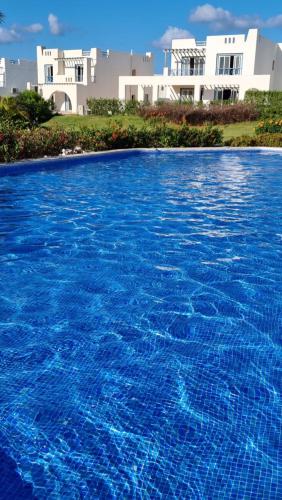 수영장, Mountain View Ras El Hekma chalet in 자위야트 아일라트 누