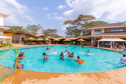 สระว่ายน้ำ, เลค ไนวาชา รีสอร์ต (Lake Naivasha Resort) in เนวาชา