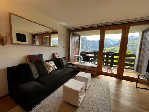 Disentis mountain view in Disentis, Schweiz