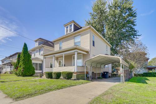 1 Mi to Dtwn and Franciscan University Home with Yard in ستيوبينفيل