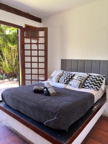 1 double bed