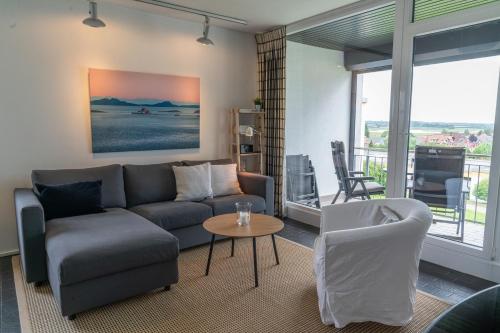 Hohes Ufer Meer Aussichten in Hohwacht Ostsee, Deutschland
