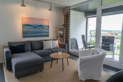 Hohes Ufer Meer Aussichten in Hohwacht Ostsee, Deutschland