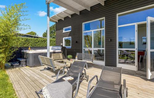 Exterior view, Four-Bedroom Holiday Home Haderslev With A Room Hot Tub 01 in Espagervej