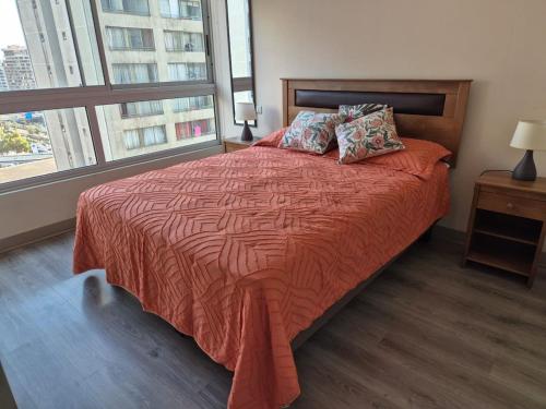 Apartment 6 guests 2Rooms 2Bath Parking Stgo Centro