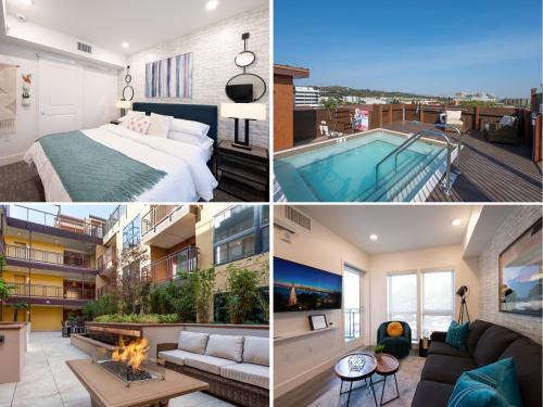King Bed-Walk Downtown-Free Garage Parking-Laundry image