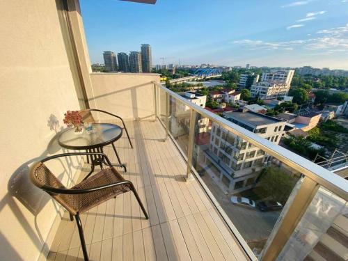 BELVEDERE city view Studios & Apartments with free parking & gym, Bucharest