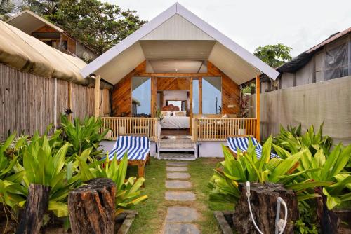 Garden, DucknChill  Agonda Huts in Agonda