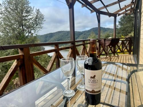 Casa con vista al rio Cutipay in Cutipai