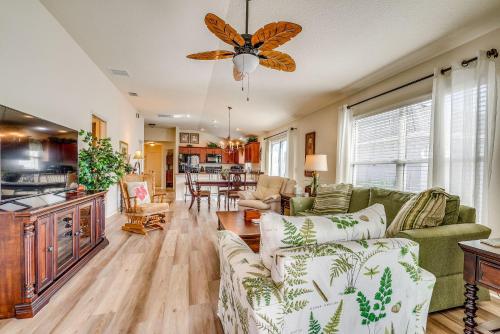 Screened Lanai & Grill: Home In The Villages - The Villages, FL