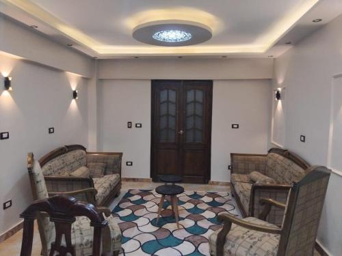 Létesítmények, Modern Entire studio, few steps from the sea with garden view Balcony and Free Wi Fi in Alexandria in Agami