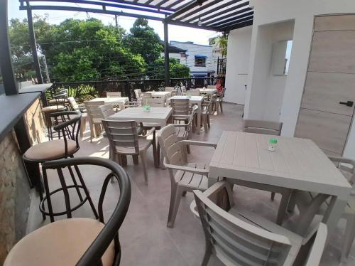 ระเบียง/ชานเรือน, HOTEl SAN ANTONIO ZONA TURISTICA in กาลี