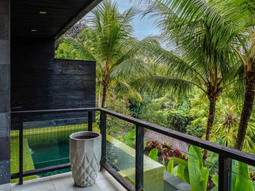 Balkon/teras, Chapung Sebali Resort in Bali