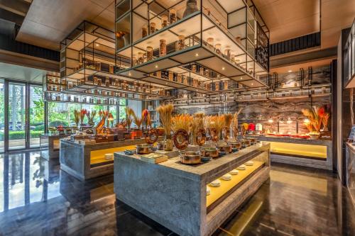 Food and beverages, Shanghai Yunhe Yebo Hotel, Wuning Road Global Harbor Branch near Qian Cao JuJiuWu