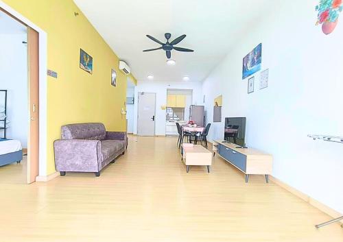 코타 다만사라의 아파트먼트 (500m², 침실 1개, 프라이빗 욕실 1개) (Cozy MRT-Linked Unit, DSara Sentral SOVO #DS1) in 숭가이 불로